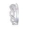 Boucles d'oreilles Boucles d’oreilles torsade en or blanc 18k et diamants 58 Facettes
