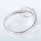 Bague 55 Bague feuille en or blanc 18K et diamants 58 Facettes