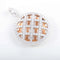 Pendentif Pendentif - Croisée de lignes en or blanc et jaune 18K et diamants 58 Facettes