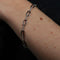 Bracelet Bracelet chaîne en or blanc 18K et diamants 58 Facettes