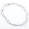 Bracelet Bracelet chaîne en or blanc 18K et diamants 58 Facettes