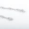 Bracelet Bracelet chaîne en or blanc 18K et diamants 58 Facettes