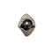 Boucles d'oreilles Arome - Boucles d’oreilles en or gris avec perles de Tahiti et diamants 58 Facettes 46950007