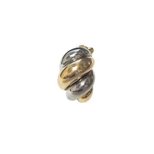 Boucles d'oreilles Van Cleef & Arpel - Boucles d’oreilles clips en or jaune et or blanc 58 Facettes 56150311