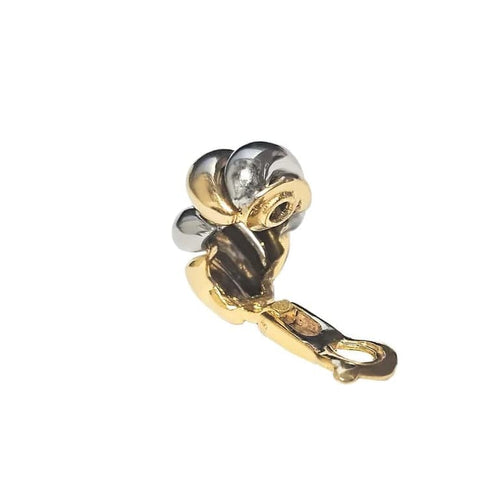 Boucles d'oreilles Van Cleef & Arpel - Boucles d’oreilles clips en or jaune et or blanc 58 Facettes 56150311