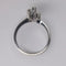 Bague 52 Bague Art déco en or blanc 750 avec saphirs et diamants 58 Facettes