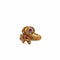Bague 53 Bague en or jaune 18 carats sertie de rubis et diamants 58 Facettes