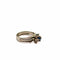 Bague 54 Bague de fiançailles en or blanc 18 carats, saphir et diamants 58 Facettes 21006623