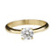 Bague 57 Bague solitaire 4 griffes en or jaune 18K et diamant 0,70 ct 58 Facettes