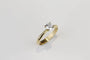 Bague 57 Bague solitaire 4 griffes en or jaune 18K et diamant 0,70 ct 58 Facettes