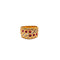 Bague 52.5 Bague en or jaune 18 carats à diamants et rubis 58 Facettes 21024320