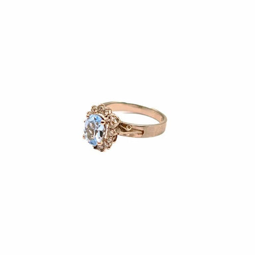 Bague 52 Bague en platine avec spinelle ovale 1,5 ct et diamants 58 Facettes 21000683