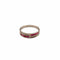 Bague 54 Bague demi-alliance en or blanc 18 carats, rubis et diamants 58 Facettes 21000782