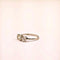 Bague 57 Bague trois pierres en platine avec diamants taille ancienne 58 Facettes 21026706