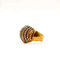 Bague 57 Bague vintage en or jaune et blanc 18 carats et diamants 58 Facettes 21003004