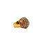 Bague 57 Bague vintage en or jaune et blanc 18 carats et diamants 58 Facettes 21003004