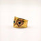 Bague 44 Bague vintage en or jaune 18 carats, saphirs et diamants 58 Facettes 21024368