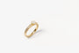 Bague 50 Bague en or jaune 18 carats avec diamants 0,49 ct 58 Facettes