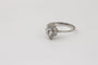 Bague 51 Bague marguerite en or blanc 18 carats et diamants 58 Facettes