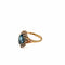 Bague Bague topaze et diamants en or jaune et blanc 18 carats 58 Facettes 21016509