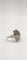 Bague 54 Bague motif floral pavée de diamants en or blanc 14 carats 58 Facettes 21006661