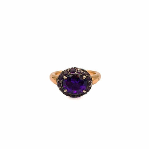 Bague 56 Pomellato - Bague en or 18 carats et améthyste 58 Facettes 21018121