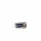 Bague 54 Bague en or blanc 18 carats avec saphirs et diamants 58 Facettes