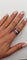 Bague 56 Bague en or blanc 18 carats avec rubis et diamants 58 Facettes 21008269