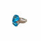 Bague 53 Antonioni - Bague en or blanc 18 carats et topazes bleues de Londres 58 Facettes 21010248