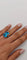 Bague 53 Antonioni - Bague en or blanc 18 carats et topazes bleues de Londres 58 Facettes 21010248