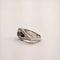 Bague 54 Bague habillée en or blanc 18 carats avec diamant noir et diamants 58 Facettes 21003844