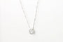 Collier Collier en or blanc 18 carats avec diamants 58 Facettes