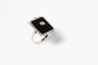 Bague 53 Bague Art déco en or blanc 18 carats, onyx et diamants 58 Facettes