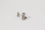 Boucles d'oreilles Boucles d’oreilles en or blanc 18 carats et diamants 58 Facettes