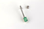 Boucles d'oreilles Boucles d’oreilles en or bicolore 18K avec émeraudes et diamants 58 Facettes