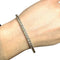 Bracelet Bracelet tennis en or blanc 18K et diamants bruns 7,5 ct 58 Facettes