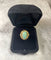 Bague 53.5 Bague Art nouveau ancienne en or jaune 18 carats avec opale 58 Facettes