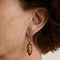 Boucles d'oreilles Pendants d’oreilles transformables fin XIXe siècle en or jaune 18 carats 58 Facettes