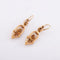 Boucles d'oreilles Pendants d’oreilles transformables fin XIXe siècle en or jaune 18 carats 58 Facettes