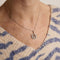 Collier Collier Art déco en or gris 18 carats et diamants 58 Facettes