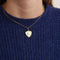 Pendentif Médaille Art nouveau romantique en or jaune 18 carats 58 Facettes