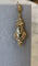 Boucles d'oreilles Pendants d'oreilles anciens en or jaune 18 carats émaillés 58 Facettes