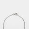 Collier Collier - Motif pampille en or gris 18 carats et diamants 58 Facettes