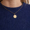 Pendentif Henri Dropsy - Médaille ancienne en or jaune 18 carats 58 Facettes