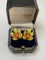 Boucles d'oreilles Boucles d’oreilles feuilles en or jaune 18 carats et corail 58 Facettes