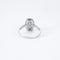Bague 60.5 Bague Art déco tonneau en or gris 18 carats et platine, diamants 58 Facettes