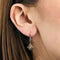 Boucles d'oreilles Pendants d’oreilles polylobés vers 1900 en or jaune et blanc 18 carats 58 Facettes