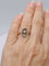 Bague 55 Bague Belle Époque - Trio de diamants en or jaune et platine 58 Facettes