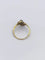 Bague 55 Bague Belle Époque - Trio de diamants en or jaune et platine 58 Facettes
