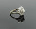 Bague 53 Bague marguerite fleur vintage en or 18k et platine sertie de diamants 58 Facettes